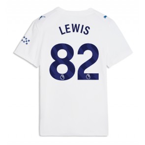Manchester City Rico Lewis #82 Tredjetrøje Dame 2026-27 Kortærmet